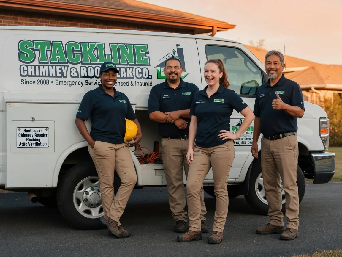 Chimney flashing repair company in Bruni, TX